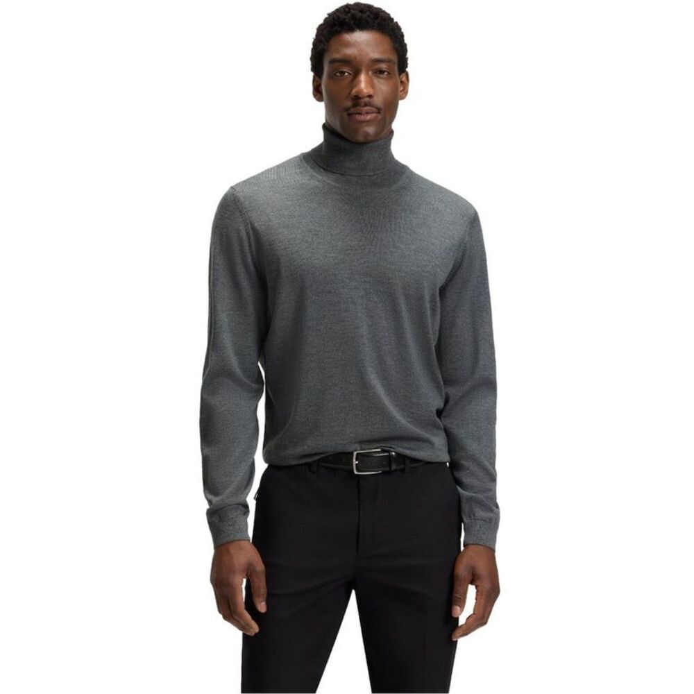 Boss Mens Musso-P Sweater / Medium Grey